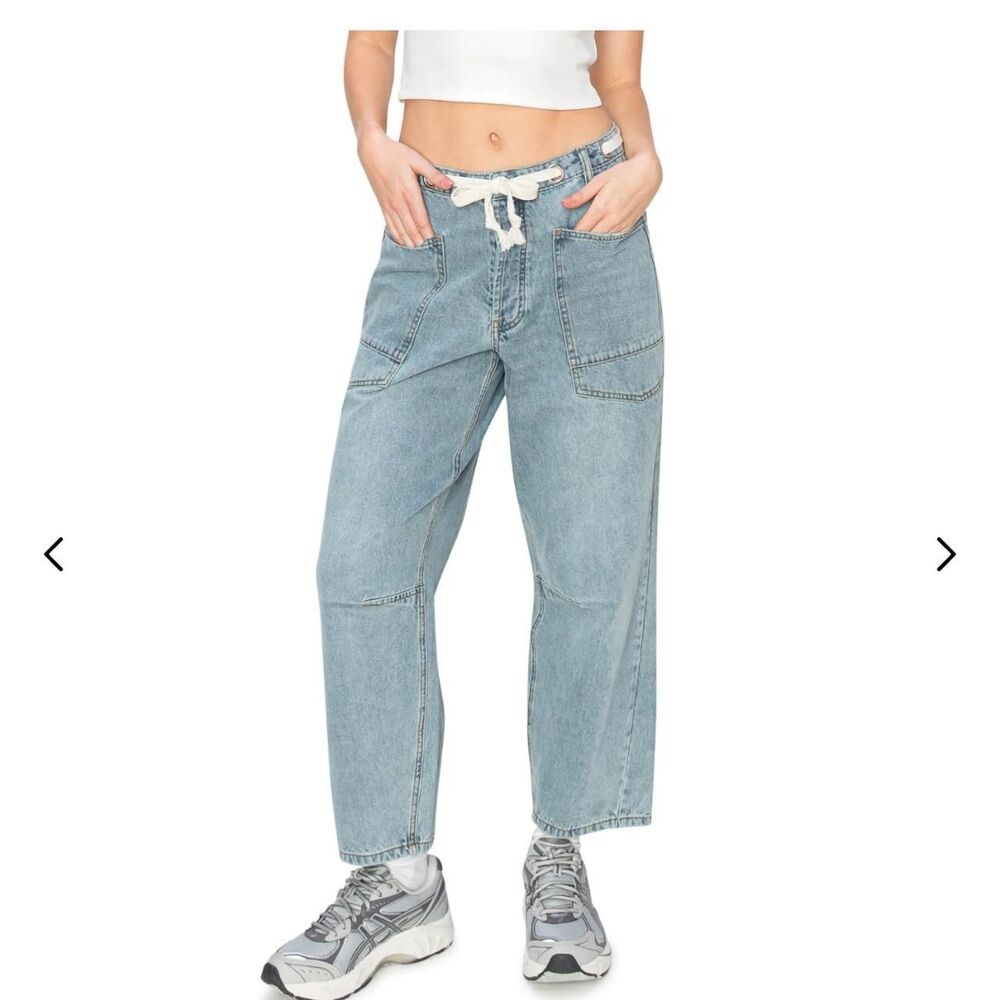 Cali 1850 Low Slung Barrel Jeans
